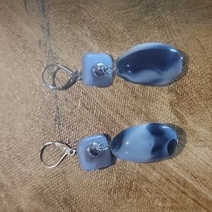 Woman's pierced earrings